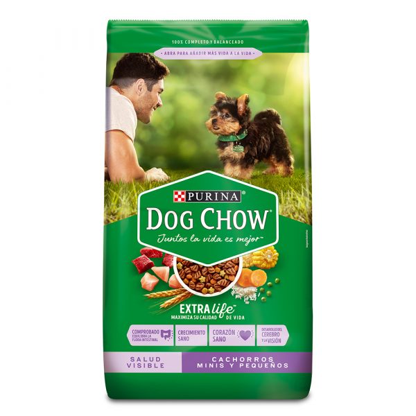 Dog Chow Cachorros Minis y Pequeños