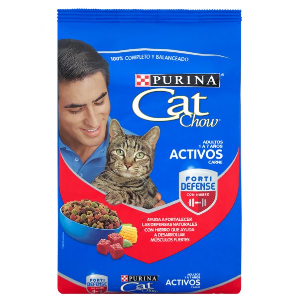 Cat Chow Adultos Activos Carne